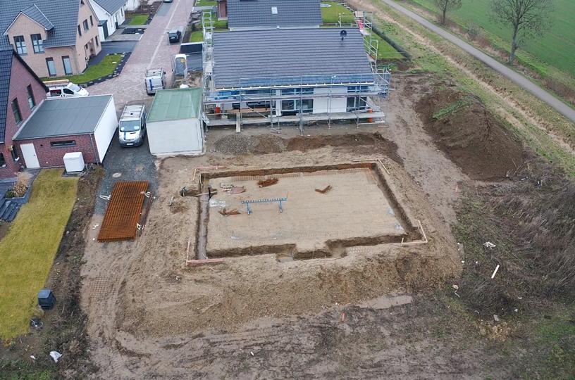 Rohbau und Klinkerarbeiten EFH Wolfenbüttel