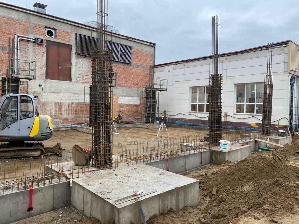 Rohbauarbeiten Erweiterung Verpackungsbereich Garbsen